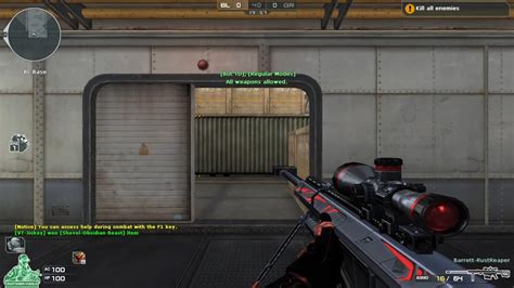 crossfire barrett|Barrett M82A1 Rust Reaper Preview .